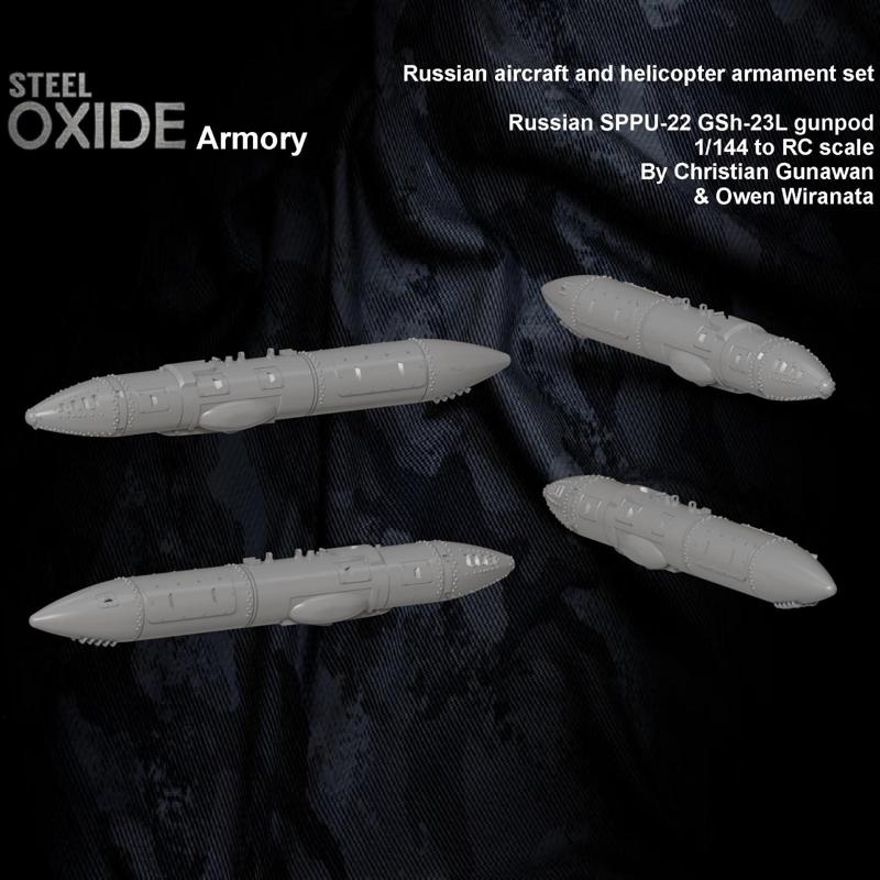 Russian SPPU-22 GSh-23L gunpod