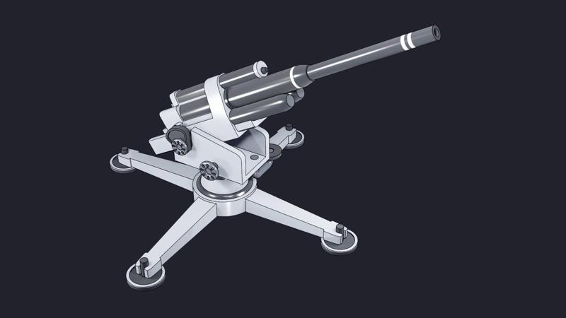 Flak Cannon Toy