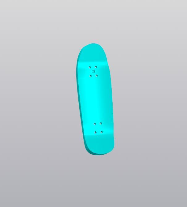 Pool 29mm shape for medium fingerboard mold