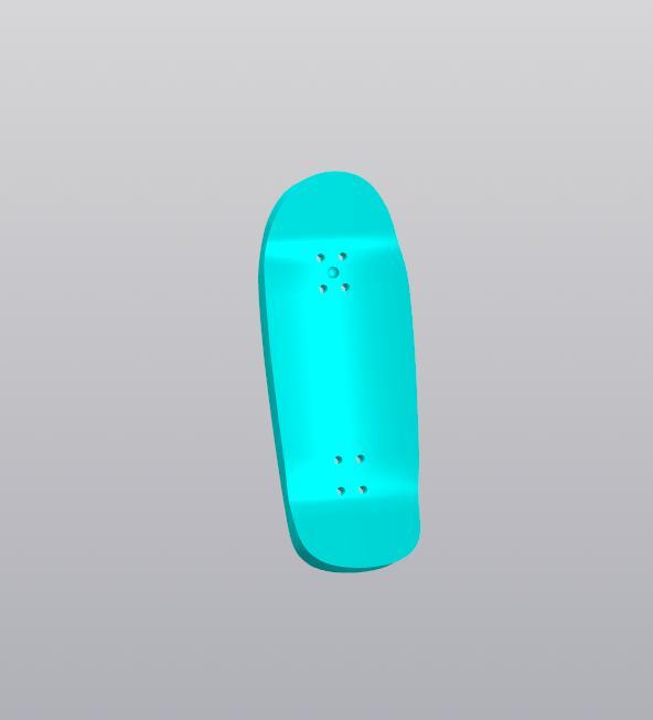 Pool 36mm shape for medium fingerboard mold