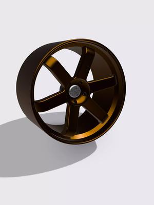 Volk TE37 JDM Style Scale Modeling drift 19x10