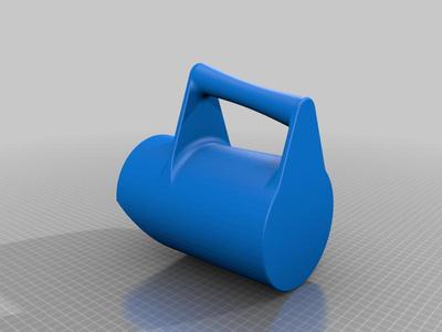 ice melt salt spreading cup