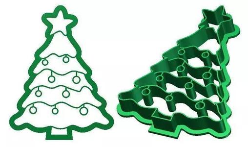 Christmas tree Cookie Cutter