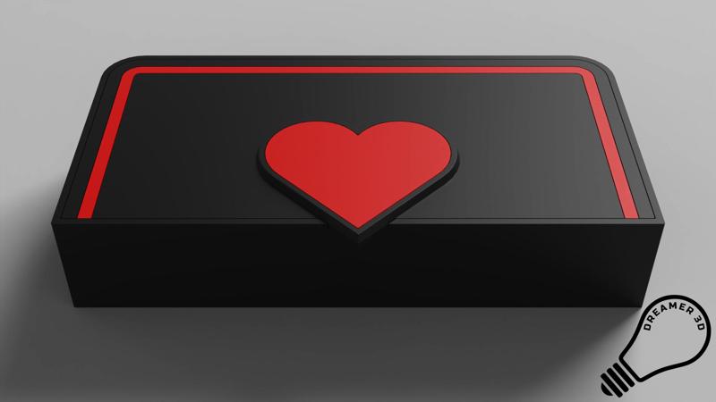 Jewelry box - Heart Opening