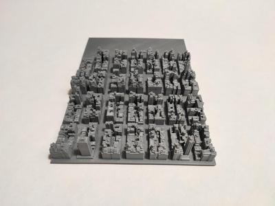 3D Model of Manhattan Tile 41