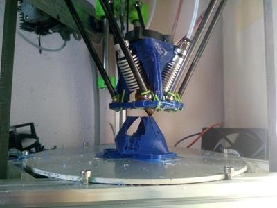 Diamond Hotend Effector Kossel800