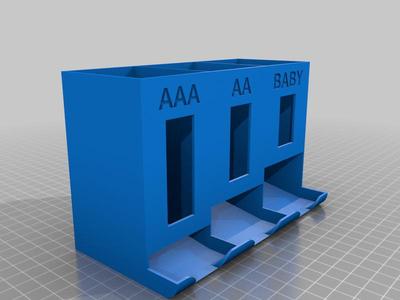 Battery dispenser: AAA & AA & C (Baby)