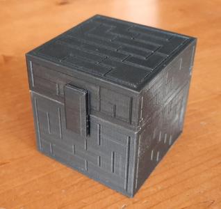 Chest in Minecraft style