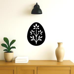 Egg-shaped wall decoration
