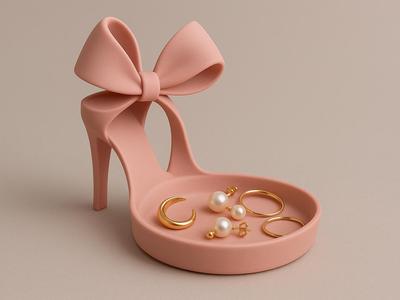 High Heel Jewelry Tray / Ring Holder 