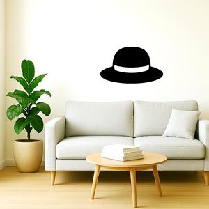 hat-shaped wall decoration