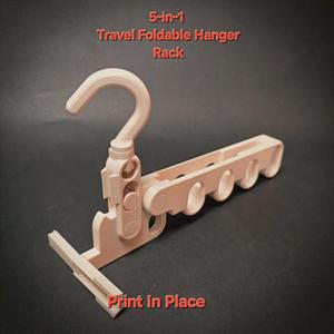 5-IN-1 FOLDABLE TRAVEL HANGER (PORTABLE)