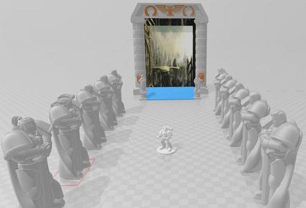 The Primarchs (statues) - WH40k
