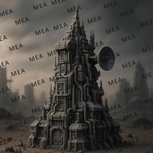 Futuristic Tower Ruins