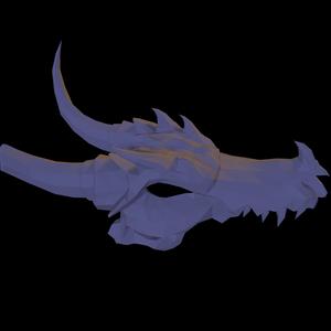 World of Warcraft - Helheim Dragon Head (Wall)