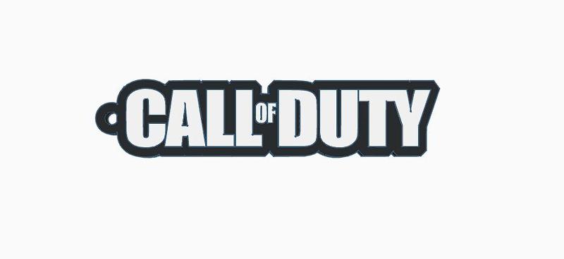 Call of Duty keychain