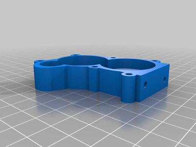 Big Boy 6x6 dual output Axial transmission and carrier kit and rear steering 