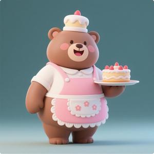Bear pastry chef
