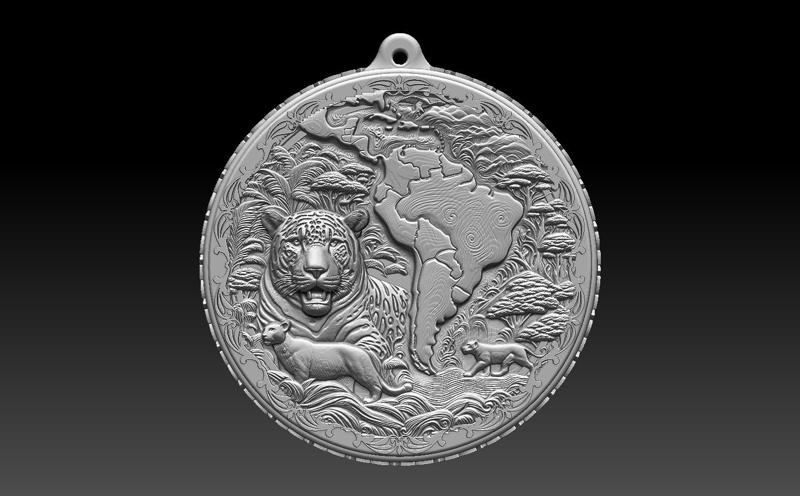HM Wild South America Keychain 005