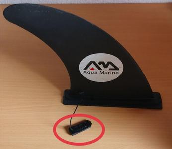 fin retainer sup; SUP Sicherungsstift;  