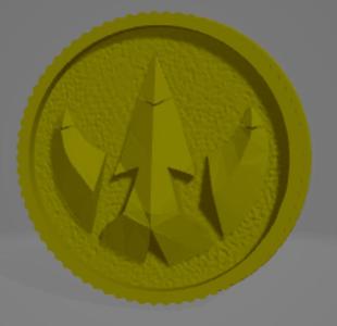 Custom Power Coins: Lord Drakkon Playmates Reignition Coins