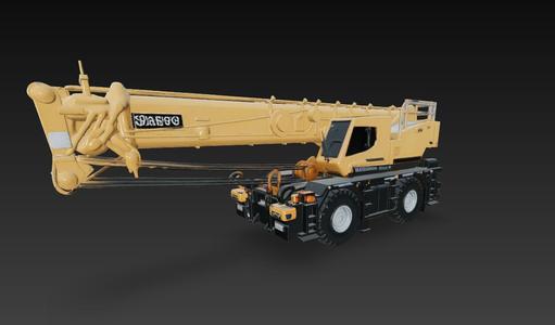 HIGH QUALITY MOBILE CRANE (INCLUDES TEXTURES) COLLECTABLE