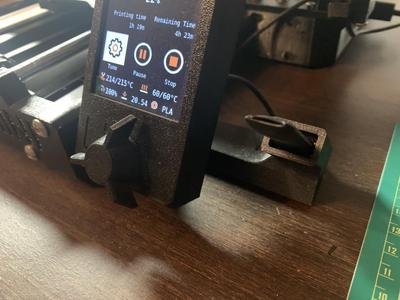 Prusa Mini USB Mod v2 but with rail clips