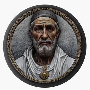 Averroes medallion pendant