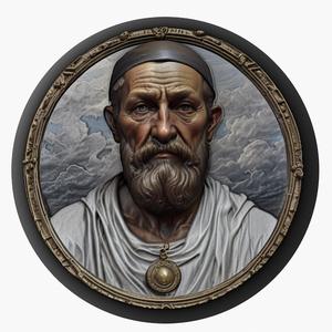Empedocles medallion pendant