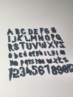 Harry Potter Alphabet Bookmark