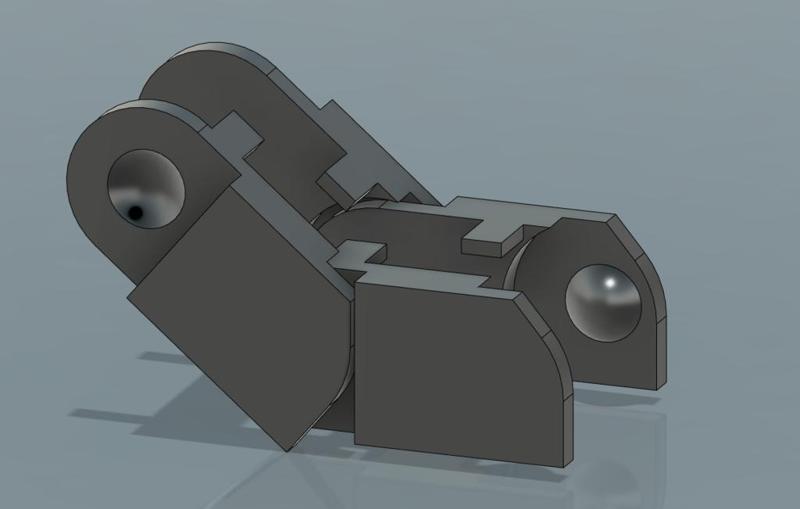 Asymmetric Cable carrier / Drag cable chain / Bend restrictor