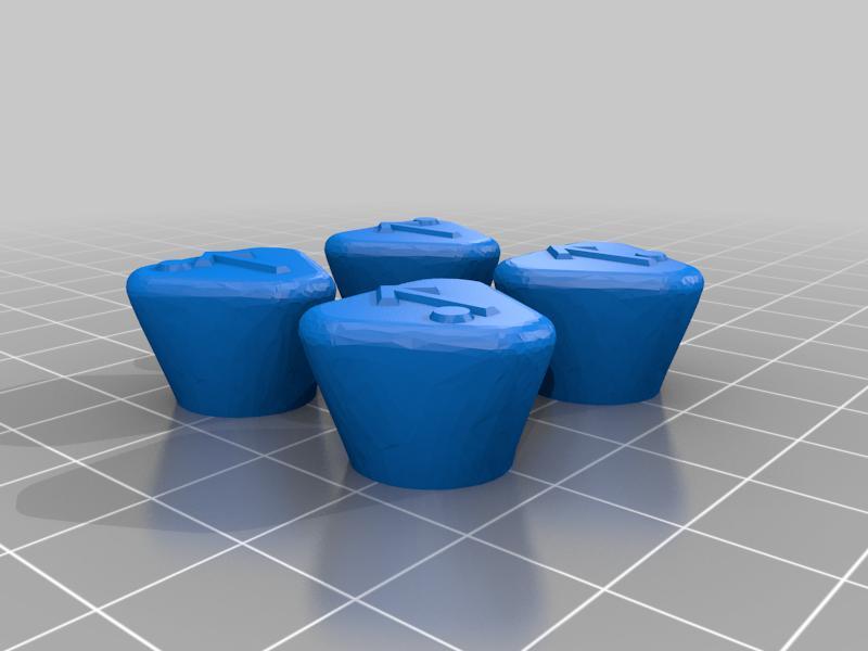Tire valve cap position tags