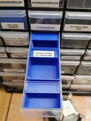 Stanley Drawer Dividers with Rotatable Label (1-93-981)
