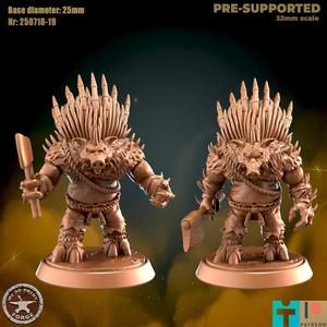 Quilboar Hunter with Axe Two Models