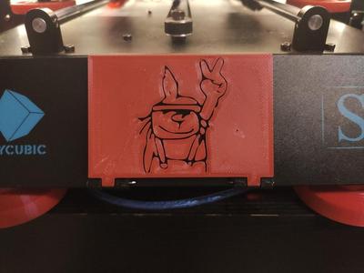Printable display cover I3 Mega