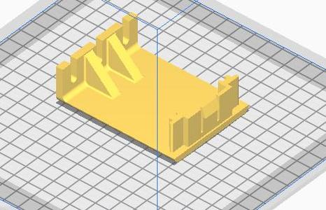Curtain Rod End wide flat