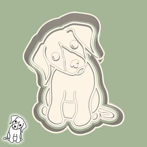 Animals cookie cutters - dog (style 1)