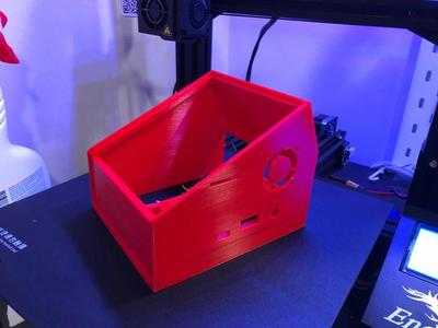 Creality Ender-3 station (LCD + Raspberry Pi) - No switch hole, and no camera arm!