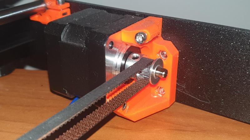 Prusa MK3s Y-Motor Mount with adjustable Endstop