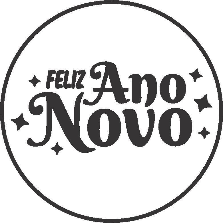 Feliz Ano Novo Cookie Cutter