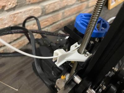 Extruder Filament Guide (Ender 3) - Improve for Harder