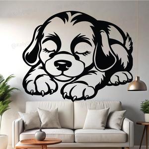 cute puppy wall art