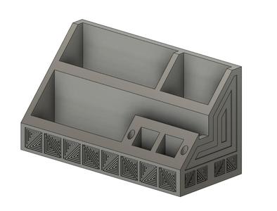 Desk Organizer w/ Calculator and Digital Caliper Slots