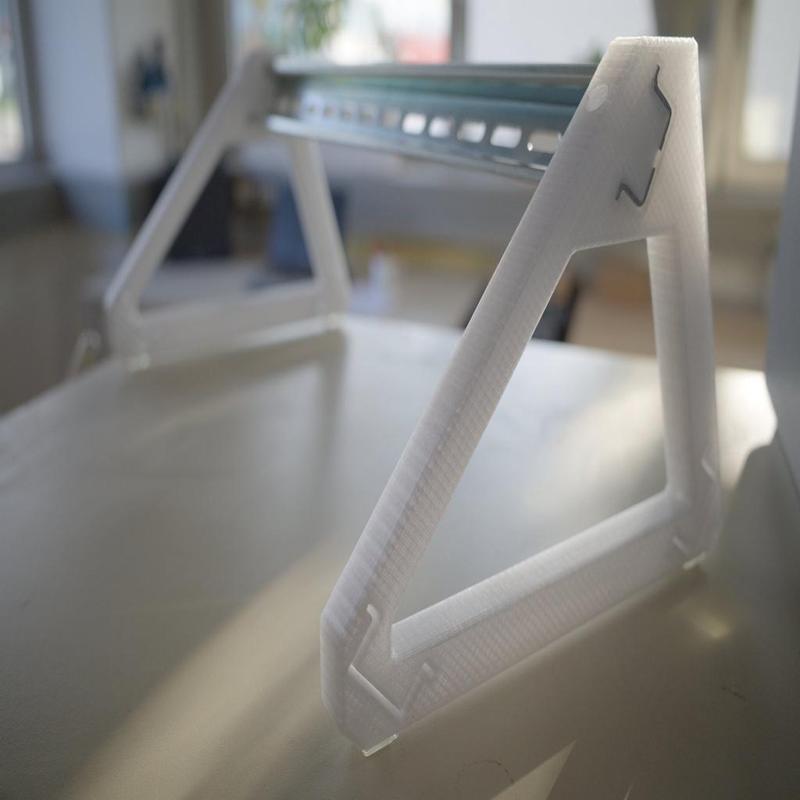 DIN rail stand (heavy duty)