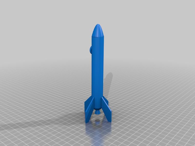 Simple rocket ship