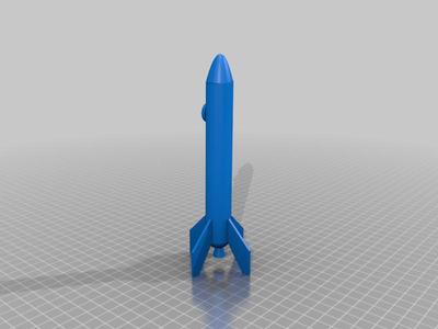 Simple rocket ship