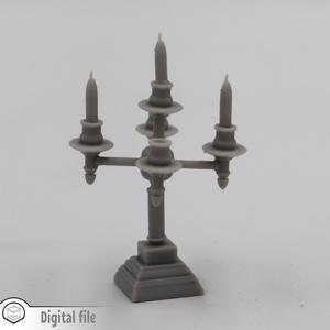 1:12 miniature Four candle support