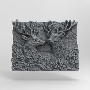 deer cnc wall decor