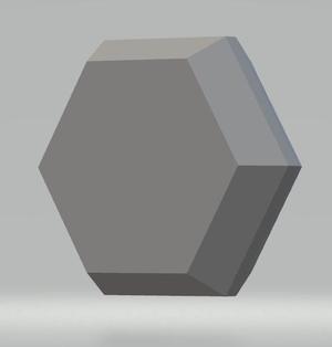 Blank Polyhedral Die, d2 