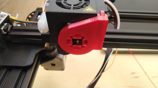 Air duct for stock fan Ender 3